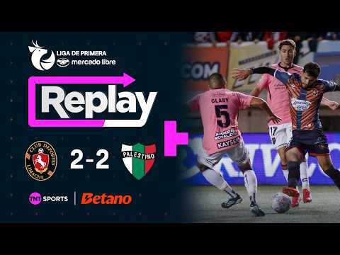 TNT Sports Replay | Deportes Limache 2 - 2 Palestino | Fecha 24