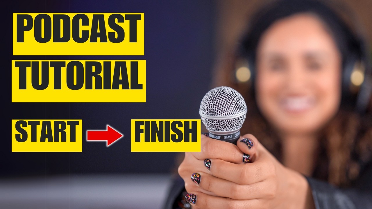 How to Start a Podcast in 2024 [BEGINNERS GUIDE]
