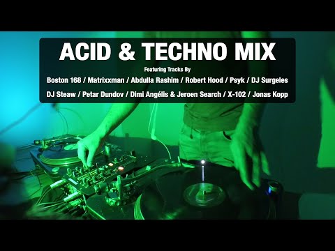 Acid & Techno Mix | With Tracklist | Vinyl Mix