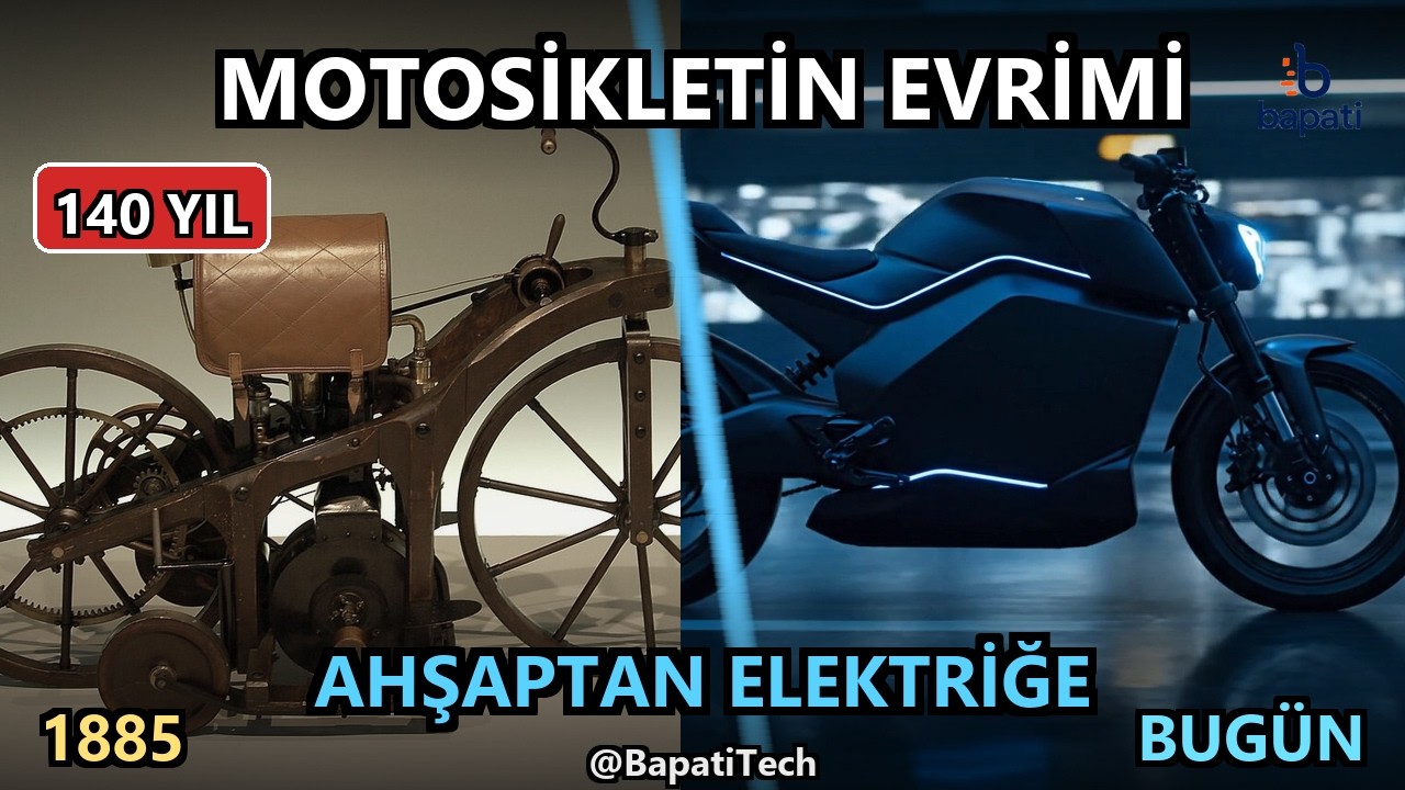 İlk Motosiklet Tahtadandı ve 12 km/s Gidiyordu 🏍️
