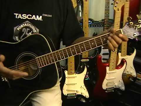 How To Play Guitar Strumming Pattern #1 Lesson For DUMMIES  @EricBlackmonGuitar