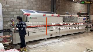 Dán cạnh 9 chức năng với khả năng dán nghiêng 45 độ và thẳng 90 độ của Holztek Pro-45A