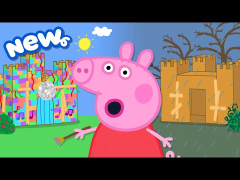 Peppa Pig Tales 2025 💰 DELUXE VS DIY 🛠️ Peppa's EPIC Cardboard Houses 🏠 BRAND NEW Peppa Pig Episodes