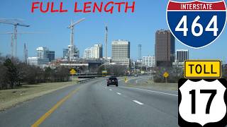 Interstate 464/Dominion Boulevard/Veterans Toll Bridge northbound