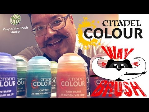 Way of the Brush ep 252 - Demo Citadel Contrast Paints #citadelpaints