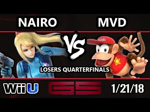 GENESIS 5 Smash 4 - NRG | Nairo (ZSS) VS PG | MVD (Diddy Kong) - SSB4 LQF