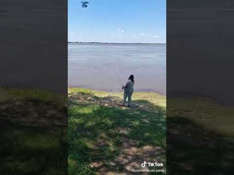 #pescando en pareja #isla del cerrito chaco
