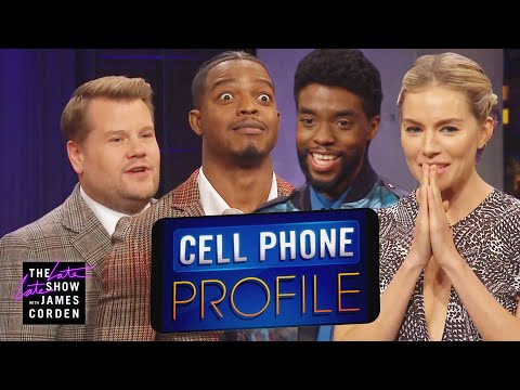 チャドウィック・ボーズマン、シエナ・ミラー、ステファン・ジェームズの携帯電話プロフィール (Cell Phone Profile w/ Chadwick Boseman, Sienna Miller & Stephan James)