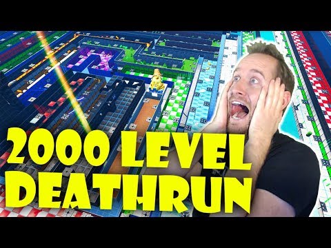 I played Daintierfox's 2000 Level Default Deathrun and Went Crazy!