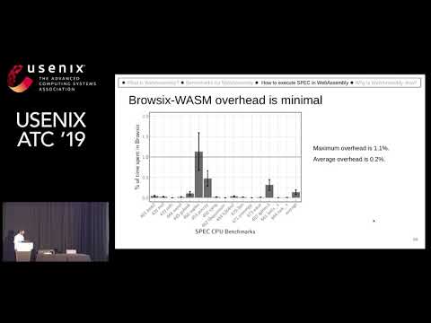 USENIX ATC '19 - Not So Fast: Analyzing the Performance of WebAssembly vs. Native Code