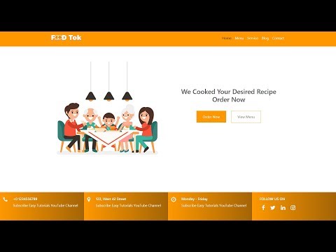 How To Make Hover Effect For Icons On The Website Using HTML And CSS