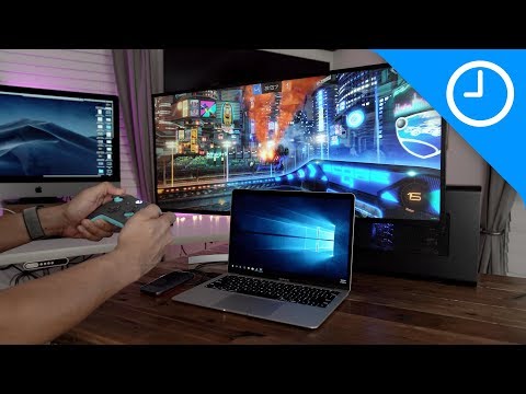 2018 MacBook Air Windows 10 RTX 2080 eGPU gaming setup! Video