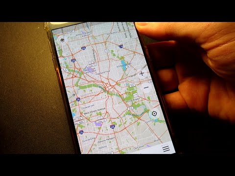 Organic Maps overview (smartphone navigation)
