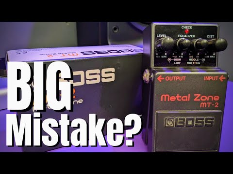 The Most HATED Pedal Ever? Boss MT-2 Metal Zone