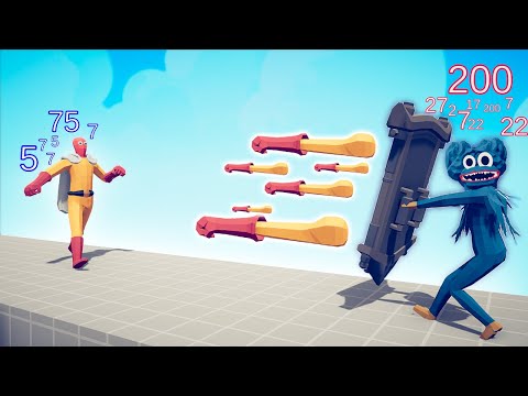 POPPY PLAYTIME MIRROR SHIELD vs EVERY GOD - TABS | Totally Accurate Battle Simulator 2022