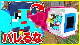 バレずに目の中に入ってイタズラマインクラフト👀【まいくら / マインクラフト】