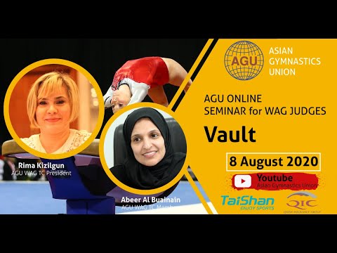 AGU ONLINE SEMINAR for WAG JUDGES ( Vault )