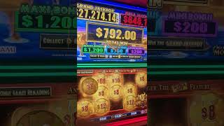 BULL RUSH $10 #casino #slot #big #slotmachine #BULL BLITZ # BIG WIN Video Video