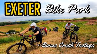 Riding (and Crashing) at Exeter Bike Park