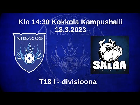 T18: Nibacos - SalBa  klo 14:30 18.3.2023