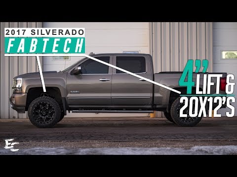 Fabtech Lift Kit 4 inch | 2017 SILVERADO BUILD