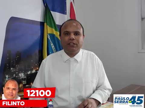 Candidato a vereador de Santo André Filinto 12100