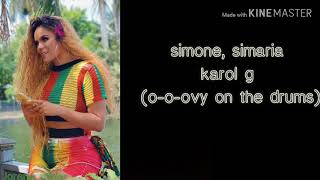 KAROL G, SIMONEN &amp; SIMARIA - LA VIDA CONTINUO