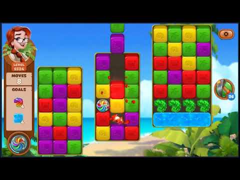 Lost Island Blast Adventure Level 1524 - NO BOOSTERS 🏝️ | SKILLGAMING ✔️