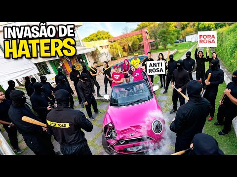 UM GRUPO DE HATERS INVADIRAM A MANSÃO *Conseguimos dete-los ?