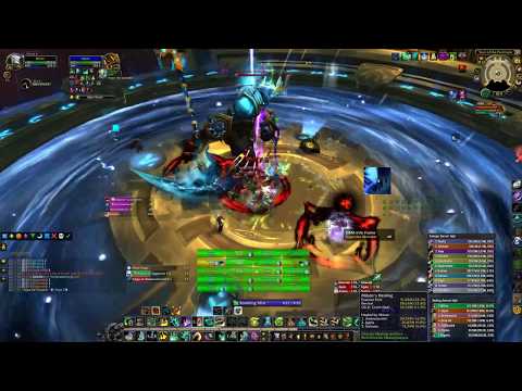 WoW Fist - Mistweaver Heal Monk Antorus, the Burning Throne Raid Argus the Unmaker Mythic POV