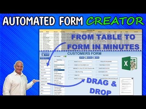 How to AUTOMATICALLY Fill PDF Forms Using Microsoft Excel in 1 CLICK