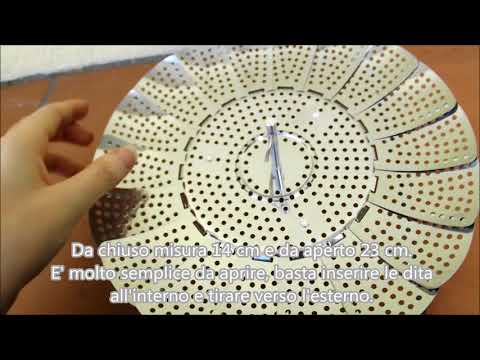 Cestello per cottura a vapore in acciaio inox COOKSET