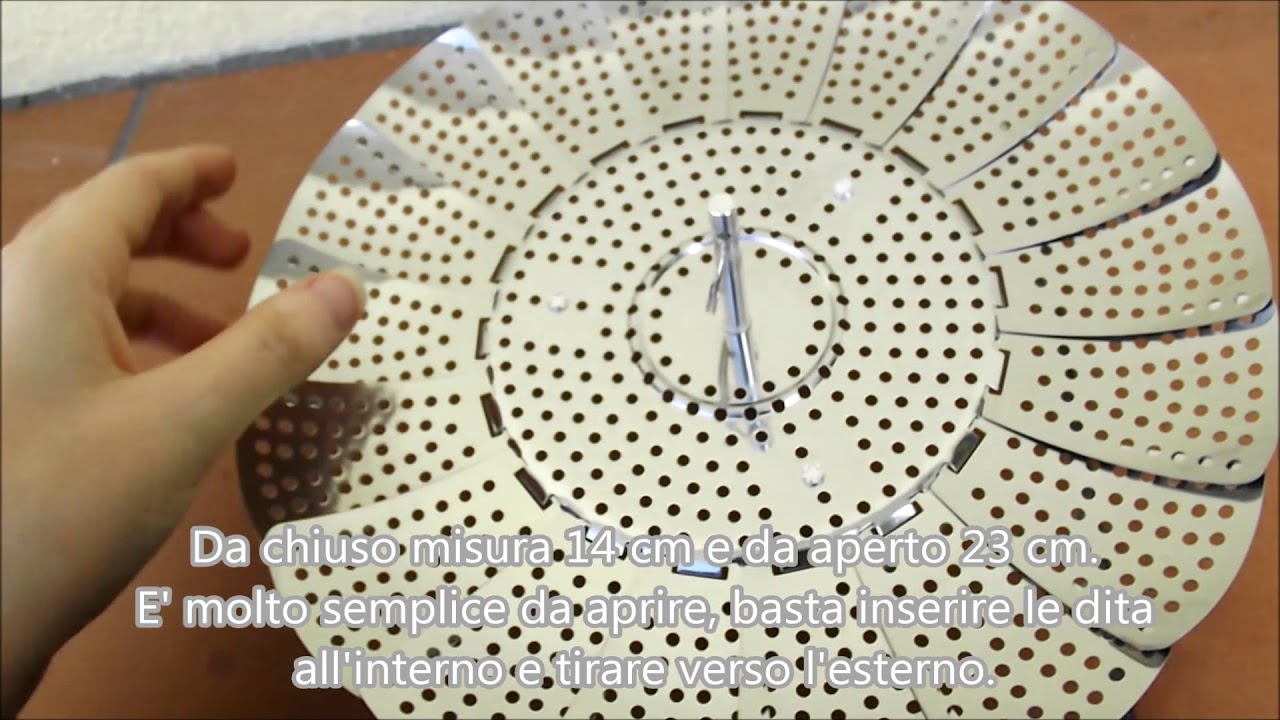 Cestello per cottura a vapore in acciaio inox COOKSET