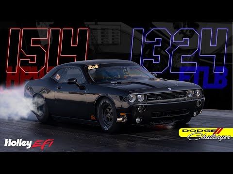 Dyno Tuning a 1500 horsepower Dodge Challenger with Holley EFI