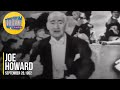 Joe Howard "Hello My Baby" on The Ed Sullivan Show