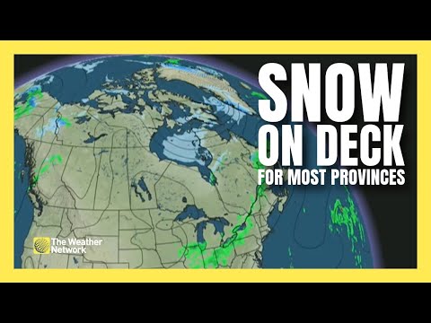 7 of 10 Provinces Could See Snow Before Thanksgiving, is Yours One? | #forecast
