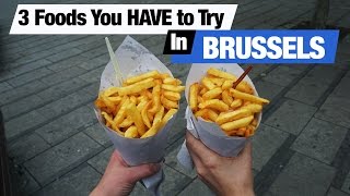 Belgian Food - 3 Dishes To Try In Brussels (Americans Try Belgian Food)