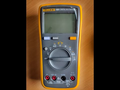 Fluke Digital Multimeter | DC Voltage and Resitance measurement