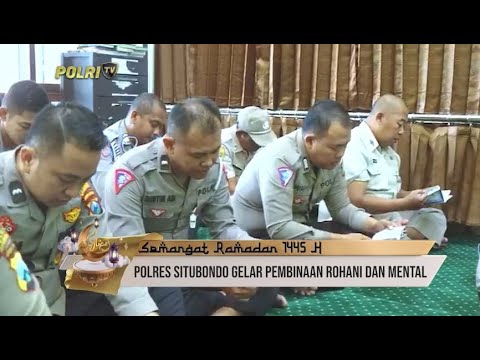 POLRES SITUBONDO GELAR PEMBINAAN ROHANI DAN MENTAL