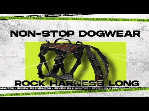 Non-Stop Dogwear Rock Harness Long, harnais tout-en-un pour profiter de la course avec votre chien