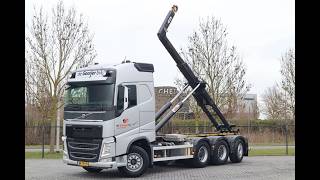 Camion ampliroll Volvo FH 460 8X4*4 | HYVA HOOKLIFT | BIG AXLES | EURO 6 à vendre - Image 4 | Autoline FR Camion ampliroll Volvo FH 460 8X4*4 | HYVA HOOKLIFT | BIG AXLES | EURO 6 | Image 4 - Autoline