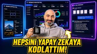Tek Satır Kod Yazmadan 3 Yazılım Geliştirdim! (Vibe Coding Nedir?)
