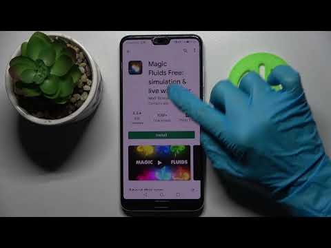 How to Download and Apply Animated Wallpaper on HUAWEI P20 Pro – the Magic Fluids App