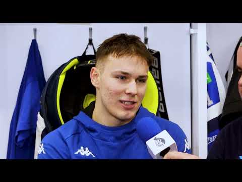 Alex Šotek po zápase s Banskou Bystricou (43. kolo)