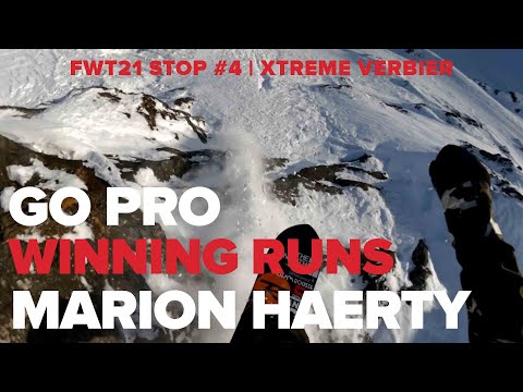 FWT21 Stop #4 Xtreme Verbier | Marion Haerty GoPro Winning Run