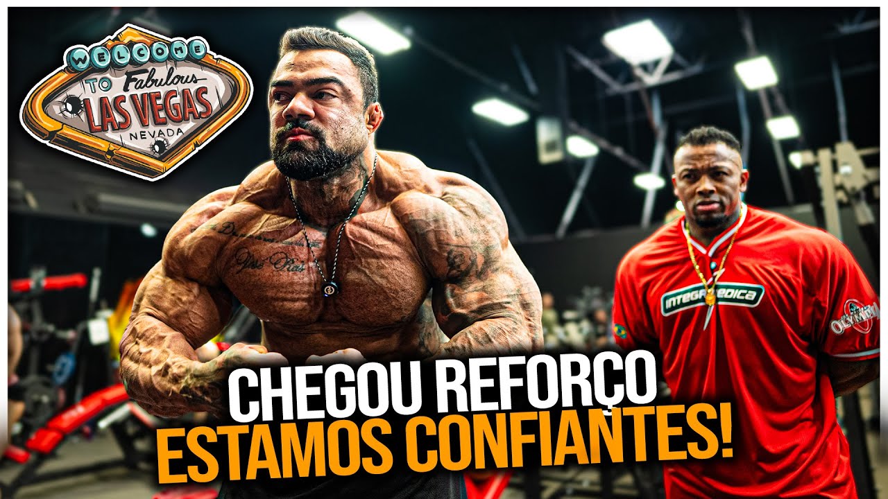 RUDEBOY ESTÁ CONFIANTE COM BRUNO SANTOS!! | *5 days out Mr.Olympia*