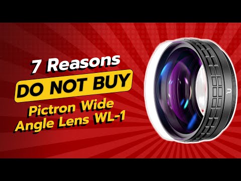 DON'T BUY Pictron Wide Angle Lens WL-1 BEFORE WATCHING THIS VIDEO! 😱 (7 Reasons)