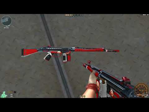 Cross Fire China || G3A3-S Dual Mag Rank Match Red !