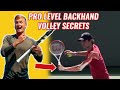 How To Hit The Perfect Tennis Volley in 7 Minutes | Simple Tennis Backhand Volley Tutorial