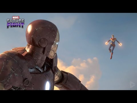 Captain Marvel & Iron man Fight   Thanos Marvel's Future Fight121